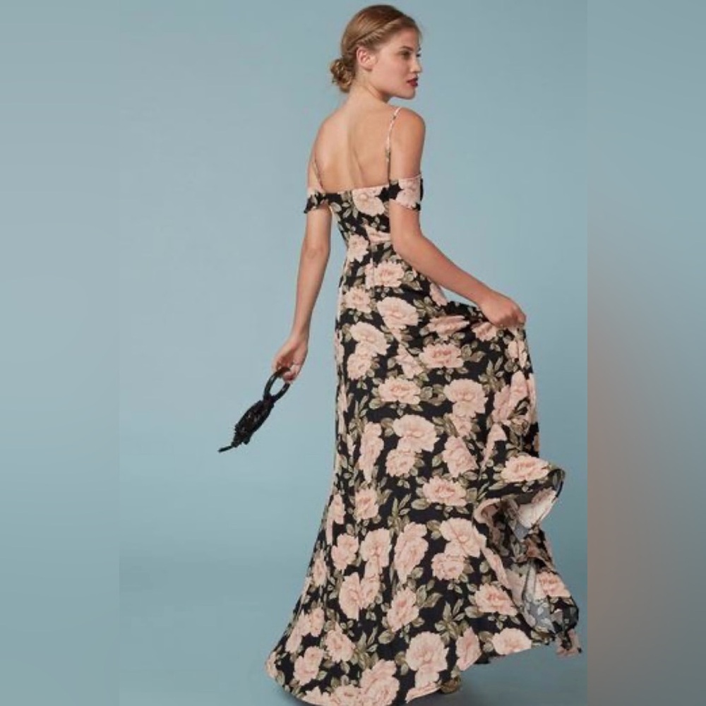 NWT Reformation Poppy Dress in Roma Floral Size 2